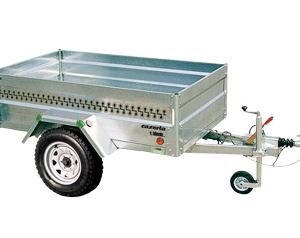 Remolque de Carga Galvanizado Serie 2000 1850x1100x440 mm | 750 kg